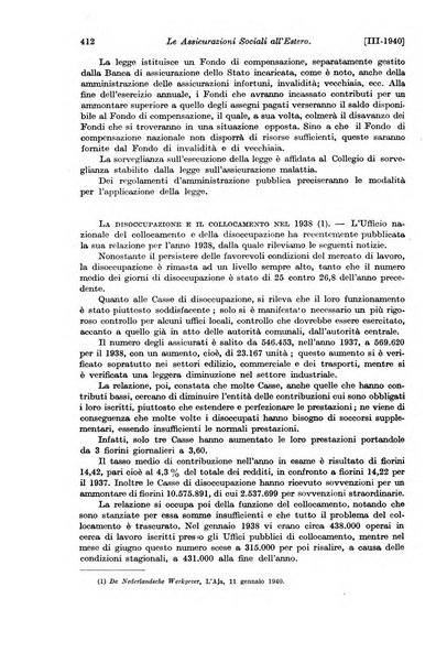 Le assicurazioni sociali pubblicazione della Cassa nazionale per le assicurazioni sociali