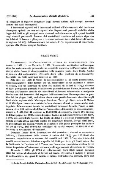 Le assicurazioni sociali pubblicazione della Cassa nazionale per le assicurazioni sociali