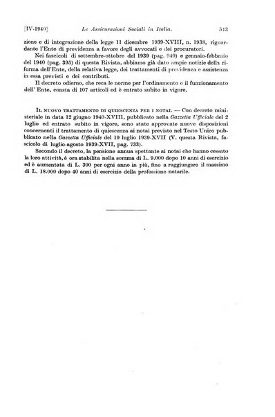 Le assicurazioni sociali pubblicazione della Cassa nazionale per le assicurazioni sociali