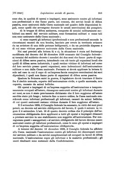 Le assicurazioni sociali pubblicazione della Cassa nazionale per le assicurazioni sociali