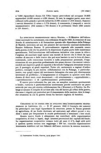 Le assicurazioni sociali pubblicazione della Cassa nazionale per le assicurazioni sociali