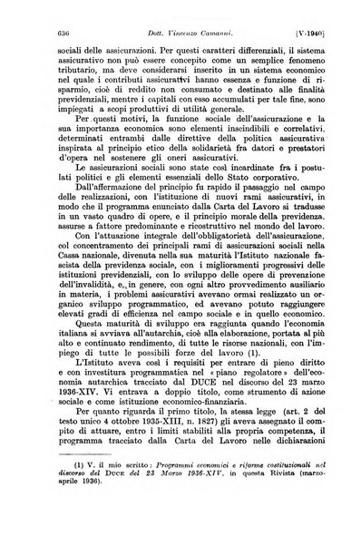 Le assicurazioni sociali pubblicazione della Cassa nazionale per le assicurazioni sociali