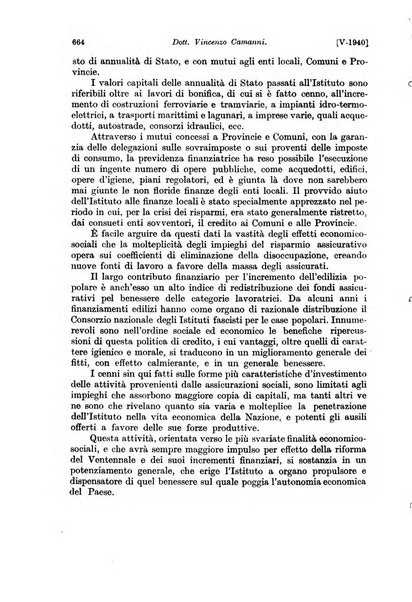 Le assicurazioni sociali pubblicazione della Cassa nazionale per le assicurazioni sociali