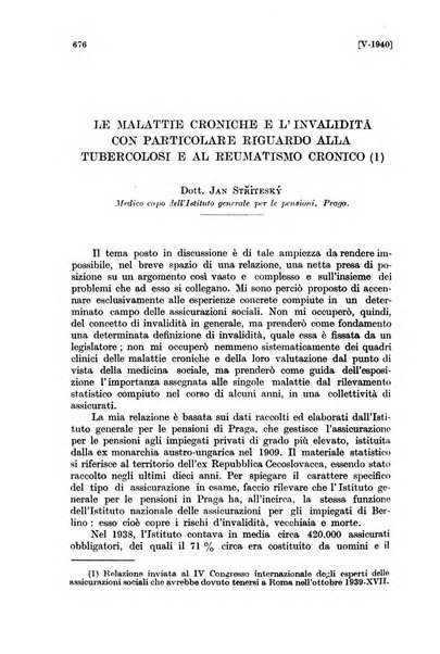 Le assicurazioni sociali pubblicazione della Cassa nazionale per le assicurazioni sociali