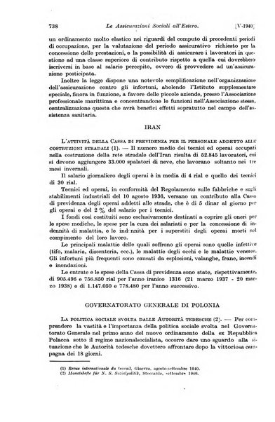 Le assicurazioni sociali pubblicazione della Cassa nazionale per le assicurazioni sociali