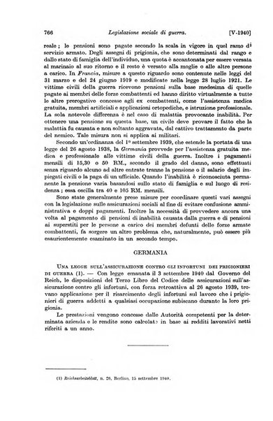 Le assicurazioni sociali pubblicazione della Cassa nazionale per le assicurazioni sociali