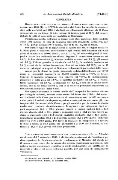 Le assicurazioni sociali pubblicazione della Cassa nazionale per le assicurazioni sociali