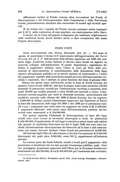 Le assicurazioni sociali pubblicazione della Cassa nazionale per le assicurazioni sociali