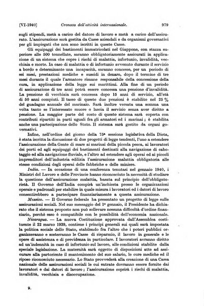 Le assicurazioni sociali pubblicazione della Cassa nazionale per le assicurazioni sociali