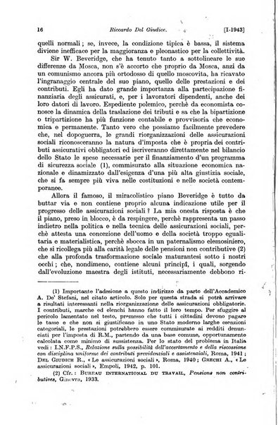 Le assicurazioni sociali pubblicazione della Cassa nazionale per le assicurazioni sociali