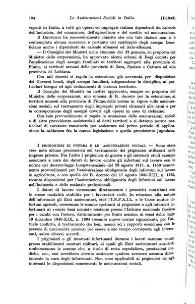 Le assicurazioni sociali pubblicazione della Cassa nazionale per le assicurazioni sociali