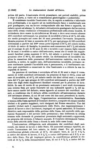 Le assicurazioni sociali pubblicazione della Cassa nazionale per le assicurazioni sociali