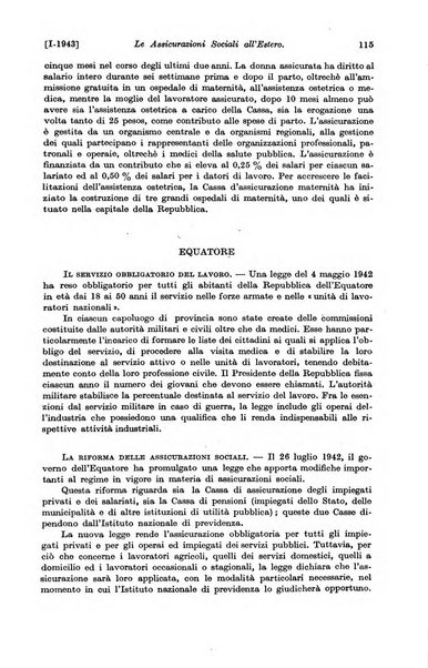 Le assicurazioni sociali pubblicazione della Cassa nazionale per le assicurazioni sociali