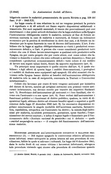 Le assicurazioni sociali pubblicazione della Cassa nazionale per le assicurazioni sociali