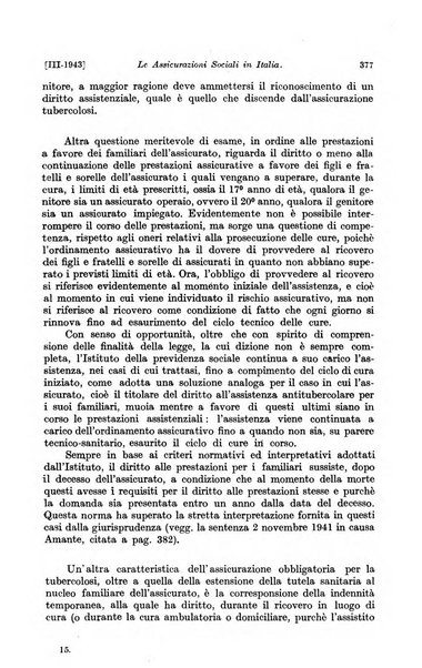 Le assicurazioni sociali pubblicazione della Cassa nazionale per le assicurazioni sociali