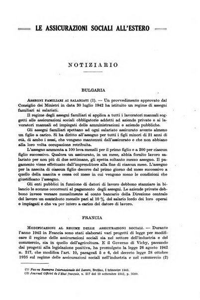 Le assicurazioni sociali pubblicazione della Cassa nazionale per le assicurazioni sociali