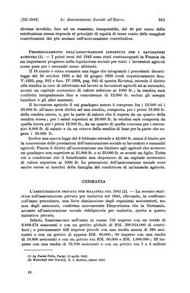 Le assicurazioni sociali pubblicazione della Cassa nazionale per le assicurazioni sociali