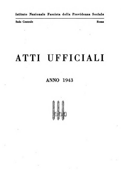 Le assicurazioni sociali pubblicazione della Cassa nazionale per le assicurazioni sociali