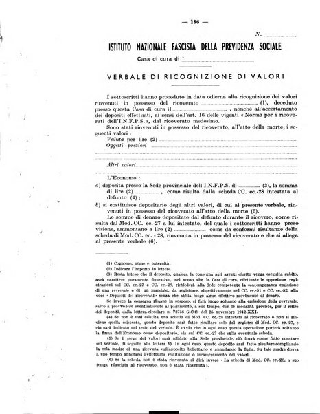 Le assicurazioni sociali pubblicazione della Cassa nazionale per le assicurazioni sociali