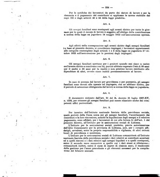 Le assicurazioni sociali pubblicazione della Cassa nazionale per le assicurazioni sociali