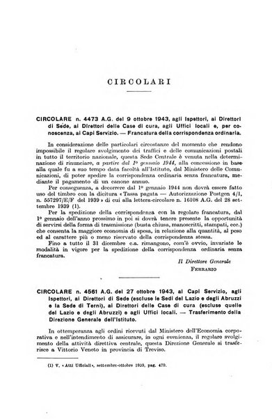 Le assicurazioni sociali pubblicazione della Cassa nazionale per le assicurazioni sociali