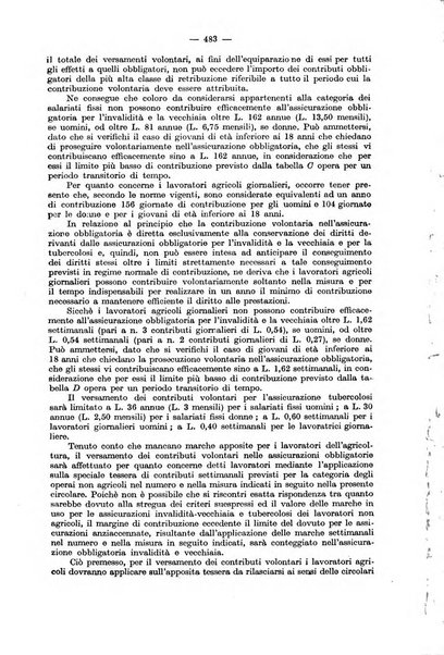 Le assicurazioni sociali pubblicazione della Cassa nazionale per le assicurazioni sociali