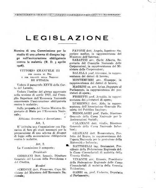 L'assistenza sociale agricola rivista mensile di infortunistica e assistenza sociale