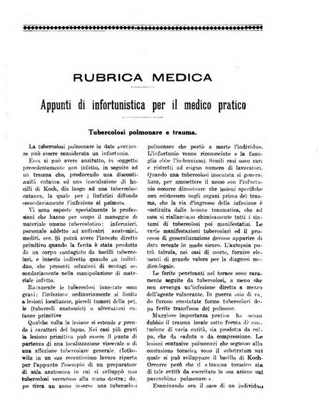 L'assistenza sociale agricola rivista mensile di infortunistica e assistenza sociale