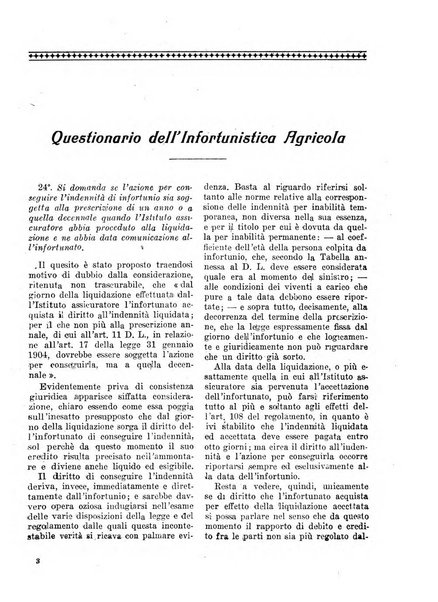 L'assistenza sociale agricola rivista mensile di infortunistica e assistenza sociale