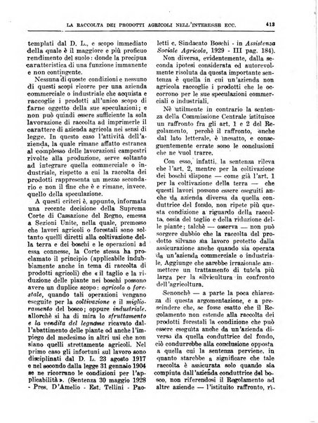 L'assistenza sociale agricola rivista mensile di infortunistica e assistenza sociale