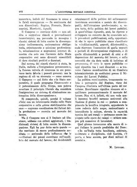 L'assistenza sociale agricola rivista mensile di infortunistica e assistenza sociale