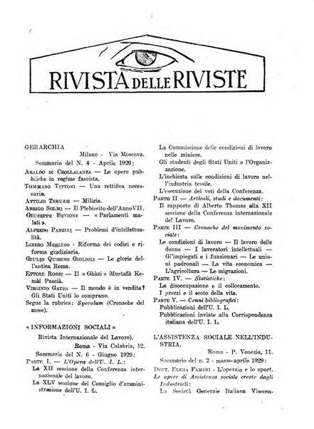 L'assistenza sociale agricola rivista mensile di infortunistica e assistenza sociale