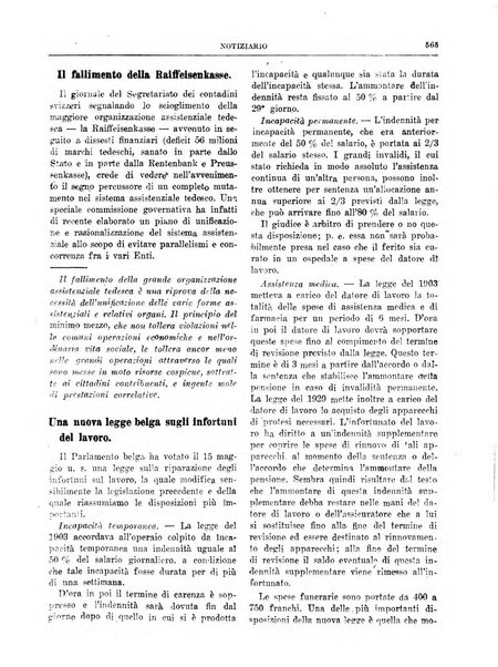 L'assistenza sociale agricola rivista mensile di infortunistica e assistenza sociale