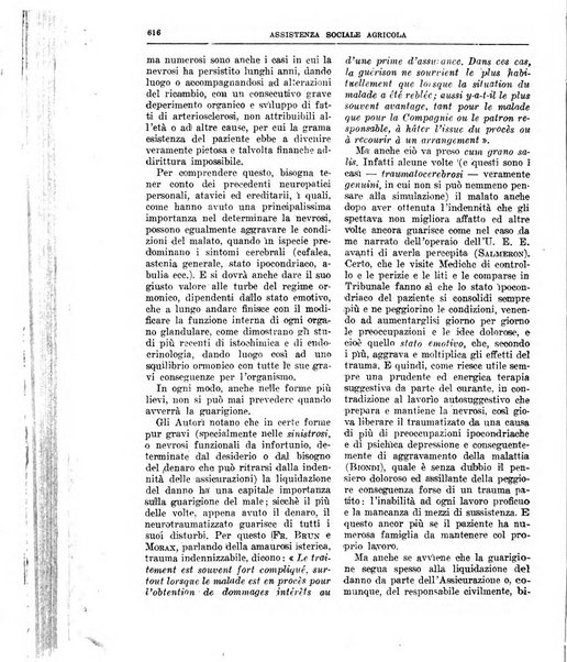 L'assistenza sociale agricola rivista mensile di infortunistica e assistenza sociale