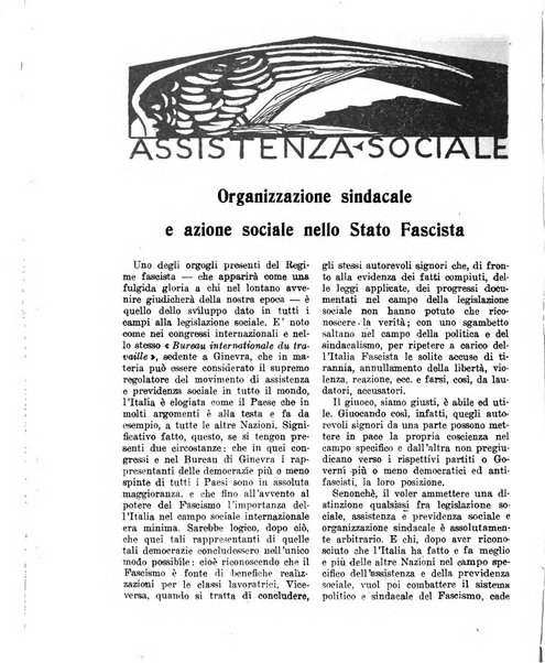 L'assistenza sociale agricola rivista mensile di infortunistica e assistenza sociale