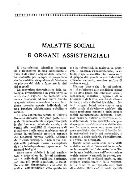 L'assistenza sociale agricola rivista mensile di infortunistica e assistenza sociale