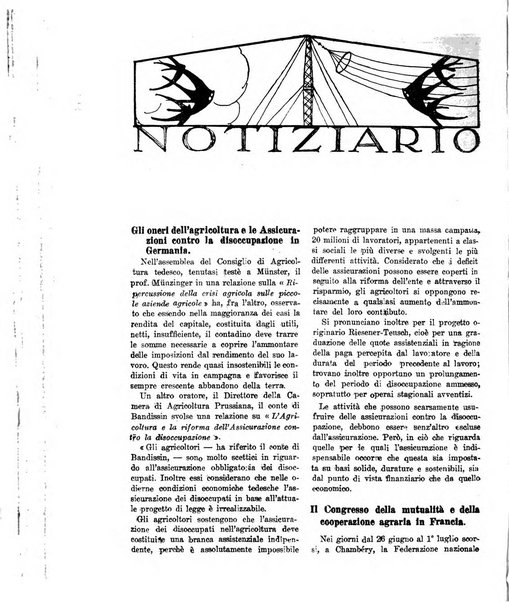 L'assistenza sociale agricola rivista mensile di infortunistica e assistenza sociale