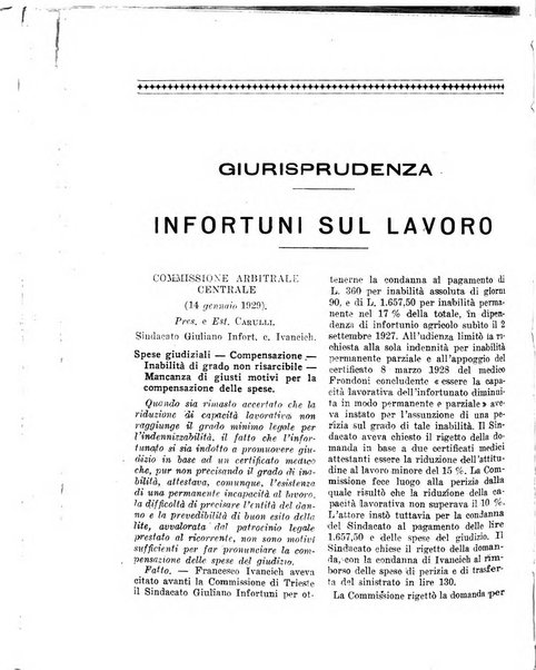 L'assistenza sociale agricola rivista mensile di infortunistica e assistenza sociale