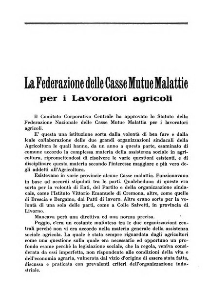 L'assistenza sociale agricola rivista mensile di infortunistica e assistenza sociale