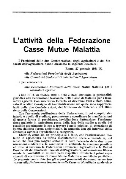 L'assistenza sociale agricola rivista mensile di infortunistica e assistenza sociale