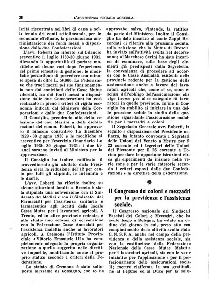 L'assistenza sociale agricola rivista mensile di infortunistica e assistenza sociale