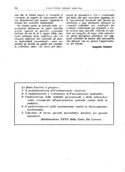 L'assistenza sociale agricola rivista mensile di infortunistica e assistenza sociale