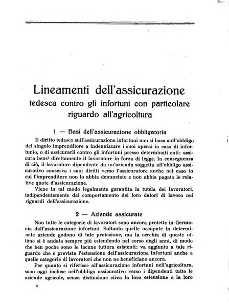 L'assistenza sociale agricola rivista mensile di infortunistica e assistenza sociale