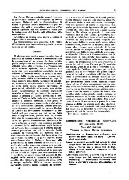 L'assistenza sociale agricola rivista mensile di infortunistica e assistenza sociale