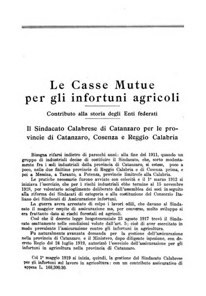 L'assistenza sociale agricola rivista mensile di infortunistica e assistenza sociale