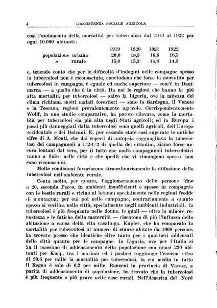 L'assistenza sociale agricola rivista mensile di infortunistica e assistenza sociale