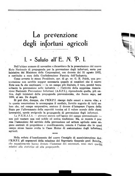 L'assistenza sociale agricola rivista mensile di infortunistica e assistenza sociale