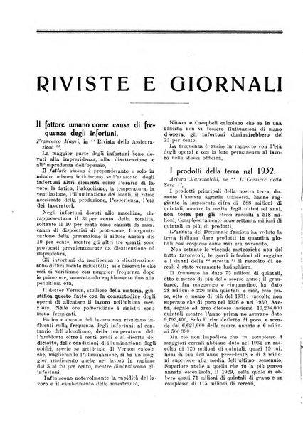 L'assistenza sociale agricola rivista mensile di infortunistica e assistenza sociale