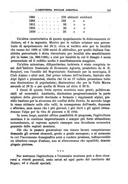 L'assistenza sociale agricola rivista mensile di infortunistica e assistenza sociale