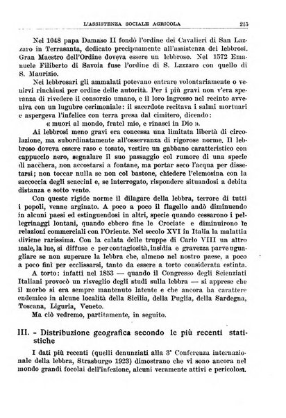 L'assistenza sociale agricola rivista mensile di infortunistica e assistenza sociale